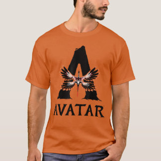 Avatar Fire and Ash Nightwraith Official Movie Log T Shirt