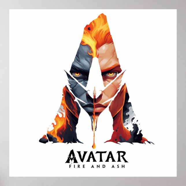 Avatar: Fire and Ash Poster (Framsidan)
