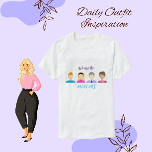 Avatar Icon Customer Client Pop Art Manar, kundtrö T Shirt