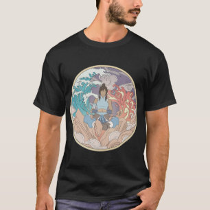 Avatar Korra och Inslag Design T Shirt