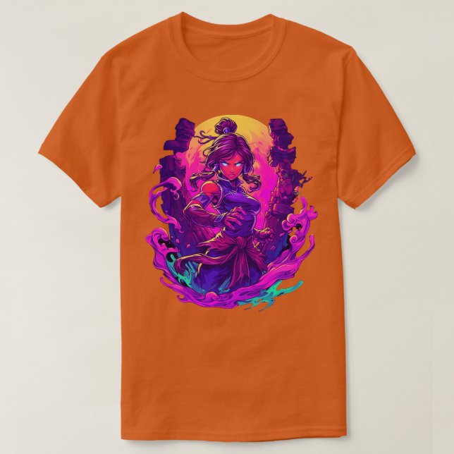 avatar korra t shirt (Design framsida)