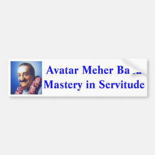 Avatar Meher Baba (Gud i mänsklig form) dekal