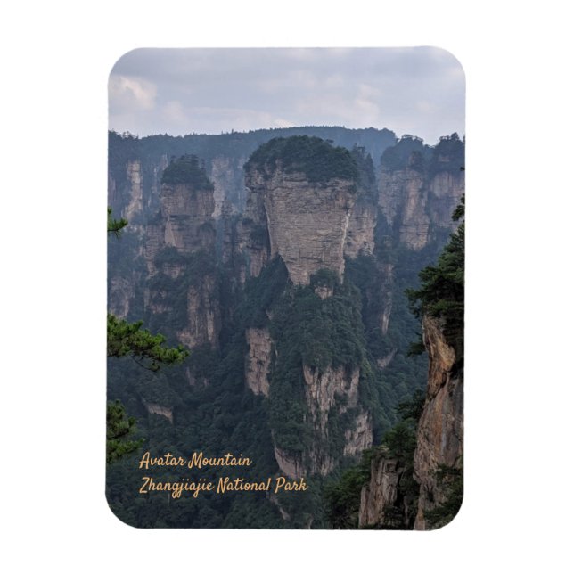 Avatar Mountain Flexible Magnet (Vertikal)