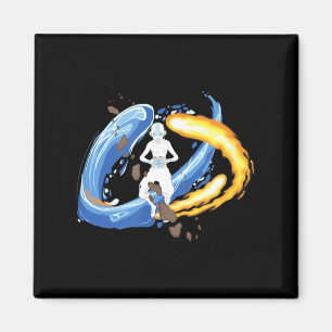 Avatar_ The Last Airbender Aang Bemästrar Elemente Magnet