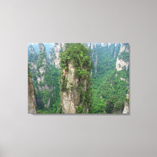 Avatarbergen Zhangjiajie National Forest Park Canvastryck