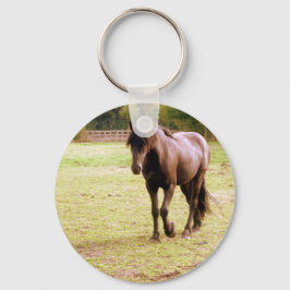 Avaxed Brown Walking Nyckelring
