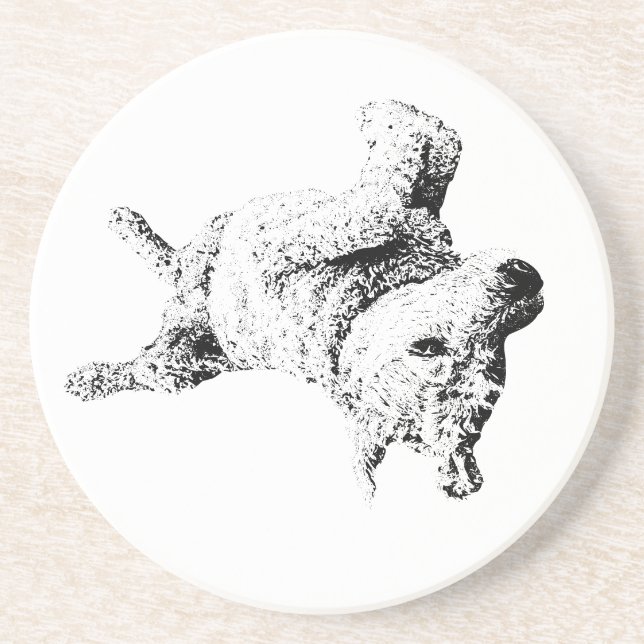 Avaxlade Linjer i Humor Underlägg (Framsidan)