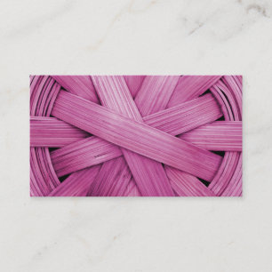 Avbilda av den rosa basketen visitkort