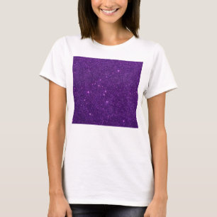 Avbilda av ljust lilaglitter t shirt