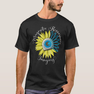 Avbilda för resonans för MRI magnetiskt T Shirt