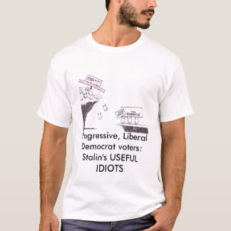 avbilda framstegsvännen, frisinnade t-shirt