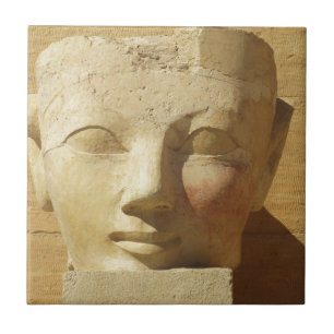 Avbildar den egyptiska pharaohen för den kakelplatta