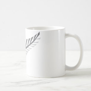 Avbildar enormt nyazeeländskt för silverFern Kaffemugg