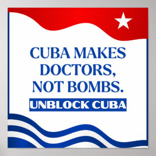 Avblockera Kuba Poster