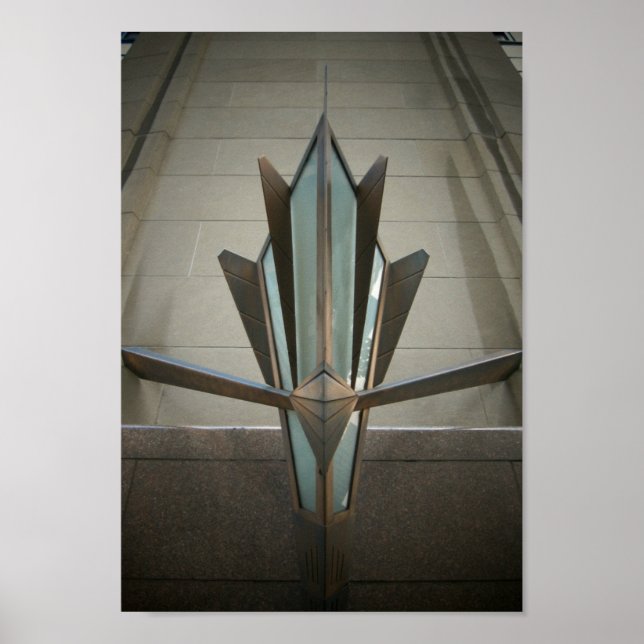 Avböjd i deco poster (Framsidan)