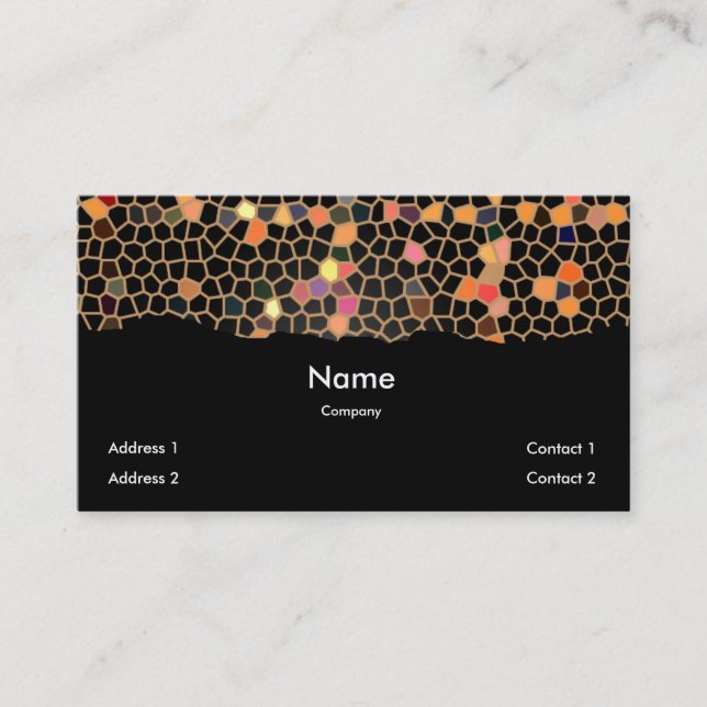 Avbrott av det Glass taket #3 Visitkort (Framsida)