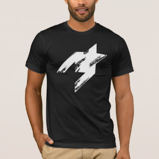Avbrott av mönster tee shirt