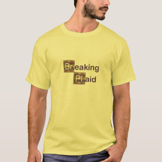 Avbrott av plädutslagsplatsen tee shirt