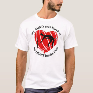 AVBROTT AV T-TRÖJA FÖR BARRIÄRKICKJUMPER TEE SHIRT