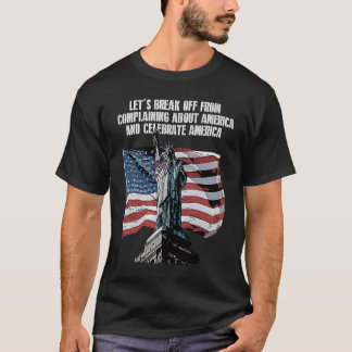 Avbrott från klagande 4:e juli, oberoende t shirt