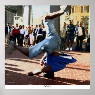 Avbrottsdansare, San Francisco Poster