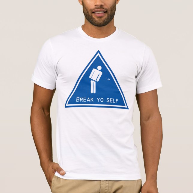 AvbrottsYo själv Tee Shirt (Framsida)