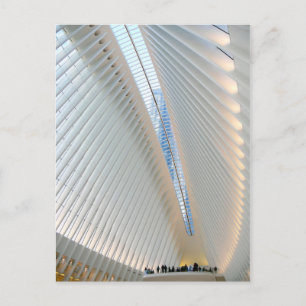 Avbruten bild av Oculus vid WTC Vykort
