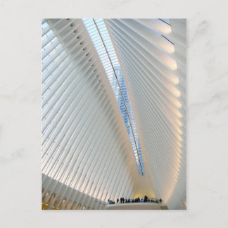 Avbruten bild av Oculus vid WTC Vykort