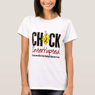 Avbruten chick för åtskillig Myeloma T Shirt