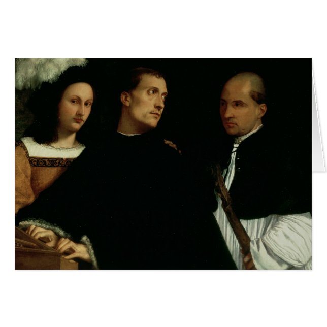 Avbruten konsert, c.1512 hälsningskort (Framsidan Horizontal)