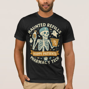 Avbrutna påfyllnad av Lycklig Patienter Pharmacy T Shirt