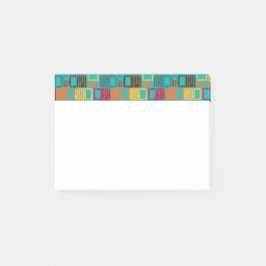 Avbrutna rektanglar post-it block