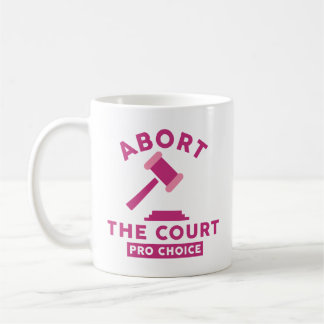 Avbryt domstolen kaffemugg