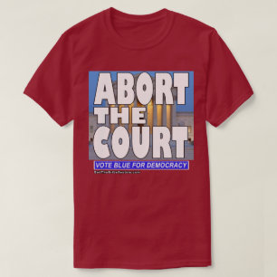 Avbryt domstolen t shirt
