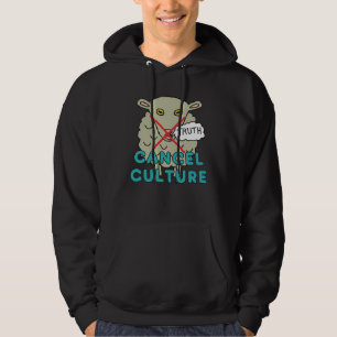 Avbryt kultur hoodie