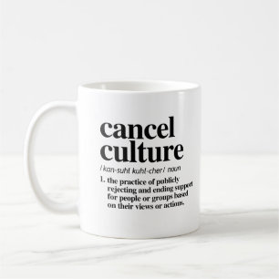 Avbryt kulturdefinition kaffemugg