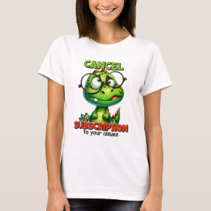 Avbryt min prenumeration på Cute Dinosaur T Shirt