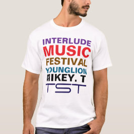 AVBRYT MUSISKT FESTIVT. YL MTMens grundläggande T- T Shirt