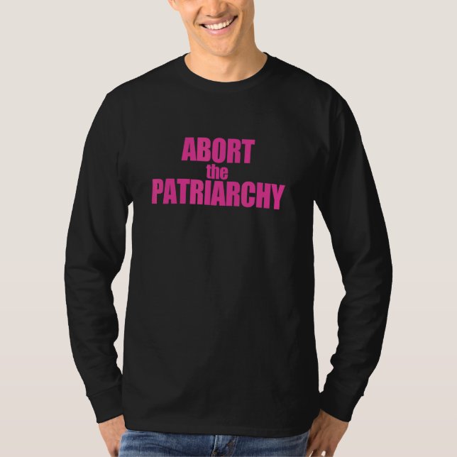Avbryt patriarkatet Protect Roe Vs Wade Feminist T Shirt (Framsida)