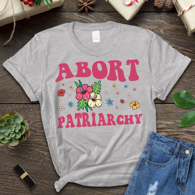Avbryt patriarkatets abbortionshierarki, feminist t shirt (Skapare uppladdad)