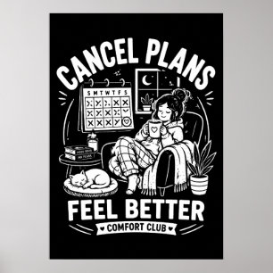 Avbryt Planer Tröst Klubb Poster