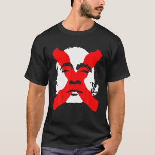 Avbryt Putin X Anti Krig Ansikte Peace Support Fre T Shirt