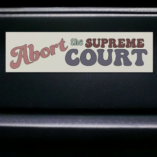 Avbryta högsta domstolens "Pro-Choice Car Sticker" Bildekal