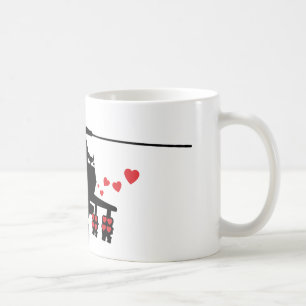 Avbrytare för kärlekmaskinattack kaffemugg