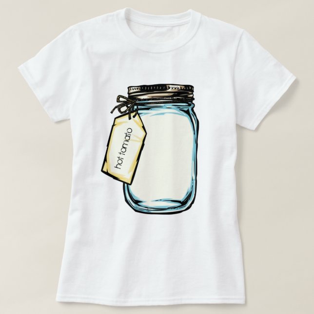 Avbryter Personlig-meddelande för Burk Tee Shirt (Design framsida)
