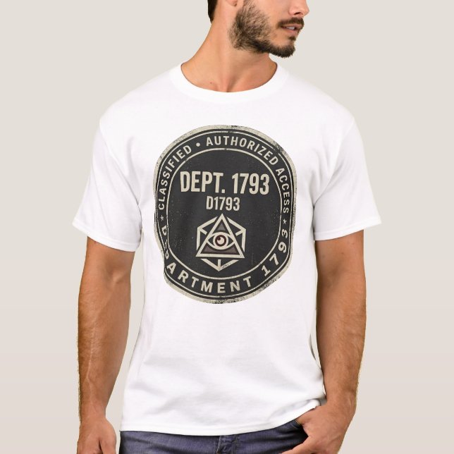 Avdelning 1793 Basic T Shirt (Framsida)