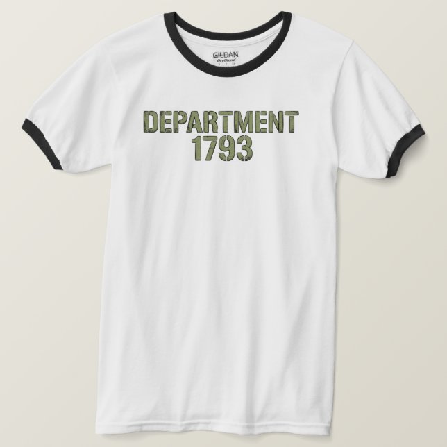 Avdelning 1793 Ringer T Shirt (Design framsida)