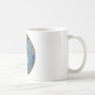 Avdelning av försvar kaffemugg