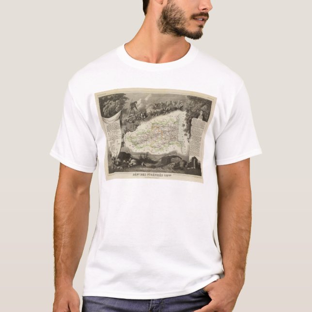 Avdelning av Pyrenees Orles T-shirt (Framsida)