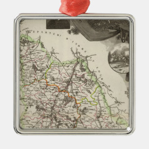 Avdelning av Wien Julgransprydnad Metall